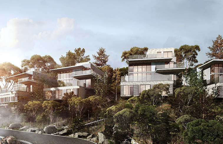 Lake Shore Villas - aotu architecte - agence d'architecture a Lyon