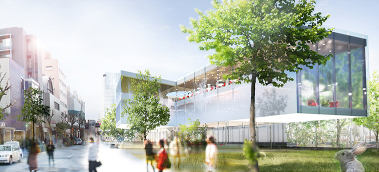 Daegu Gosan Library - aotu architecte - agence d'architecture a Lyon