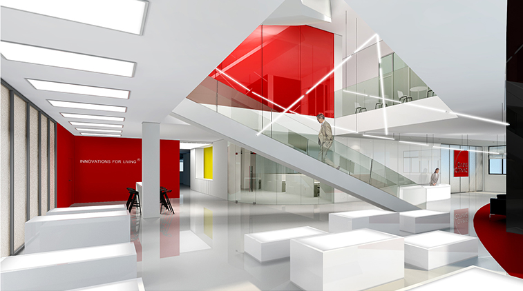 Owens Corning Lab - aotu architecte - agence d'architecture a Lyon