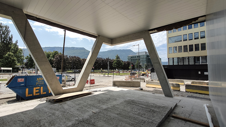 parvis projet xenocs grenoble