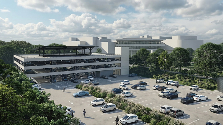 Projet de parking silo de l’institut de Cancérologie de L’ouest (Ico) - aotu architecte - agence architecture à Lyon