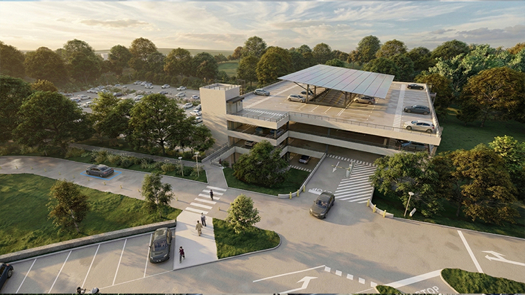 Projet de parking silo de l’institut de Cancérologie de L’ouest (Ico) - aotu architecte - agence architecture à Lyon